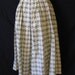 1950's green houndstooth culottes. wide leg palazzo pants. small. new old stock.