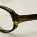 1950s Unisex Tortoiseshell Eyeglasses Art Deco Style Frames Amazing pair