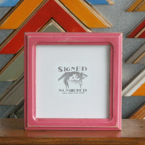 6x6 inch frame by 6x6 in Picture Frame Double Cove Square inch