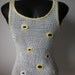 Cream Hand Knitted Top Spring Fashion