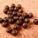 Brass Filligre Beads 30 6mm Brass Beads Antique Brass Beads Brass Findings Metal Beads