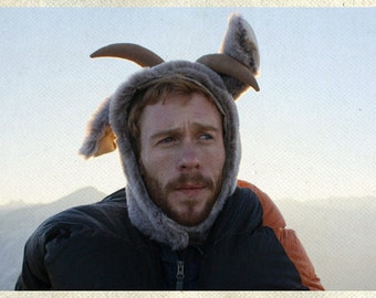 Goat Hat, Adult Costume, Costume Hat