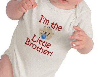 Little Brother - Graphic Tee - Baby Bodysuit - Short Sleeve Cotton