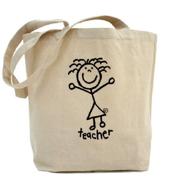 Teacher Cotton Canvas Tote Bag Gift Bag