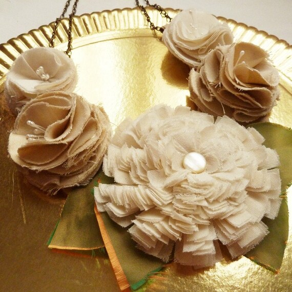 fabric flower tutorial shabby chic necklace pdf easy beginner fabric flower tutorial shabby chic necklace pdf easy beginner