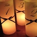 40 luminaries for corporate event or centerpiece, table numbers at wedding, events, balls