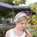 SALE - 40% off - Vintage Jewel and White Lace Stretch Headband