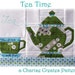 Tea Time Paper Pieced Pattern, Teapot and Teacup