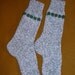 Women cotton socks. Size 8". Slipper socks ,cottage socks,boot socks. Hand knit . Ready to ship