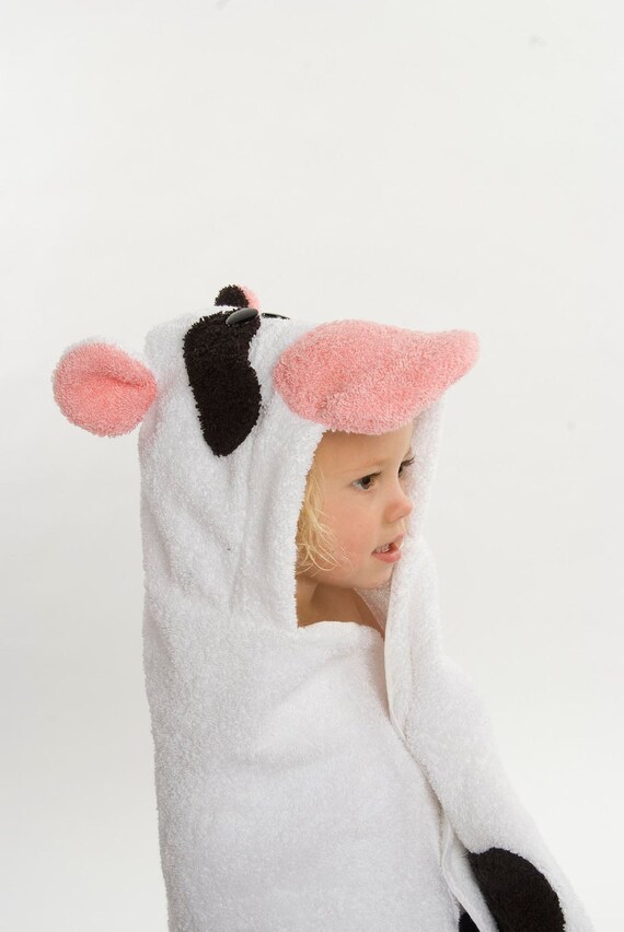 Cow Hooded Towel