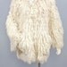 Fantastic CRISSA COTIQUE Vintage Shaggy String Faux Fur Rockstar Festival Coat