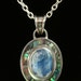 Moonstone and Abalone necklace