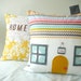 64 Sunny Day Ln - House Pillow Cover - Decorative Pillow