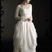 Ivraie Fairy Wedding Gown in Velvet - Custom Elegant Gothic Clothing and Dark Romantic Couture