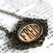 Freak - original cameo necklace by Mab Graves