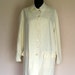 1960s Yellow Raincoat. Lightweight Cotton. Below the Knee Style. Mad Men Fashion. Size Extra Large to 2X. Plus Size. By Jay. F. Rain Wear