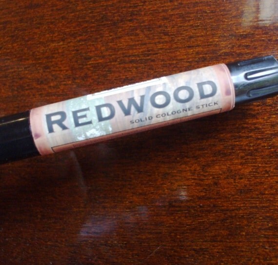 Solid COLOGNE Stick REDWOOD Brisk Woodland By ManCaveSoapworks solid-cologne-stick-redwood-brisk-woodland-by-mancavesoapworks