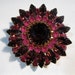 Vintage 1950s Judy Lee Brooch Pink Purple Rhinestone Pin
