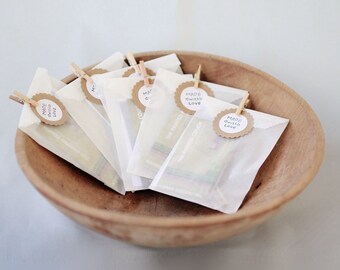 MINI GLASSINE Bags- 2 3/4 x 4 1/4 -- Set of 200 || Wedding Favor Bags, Treat Bags, USB Packaging, Candy Bags, Makeup Packaging