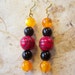 Oregon State Beaver Basketball Earrings