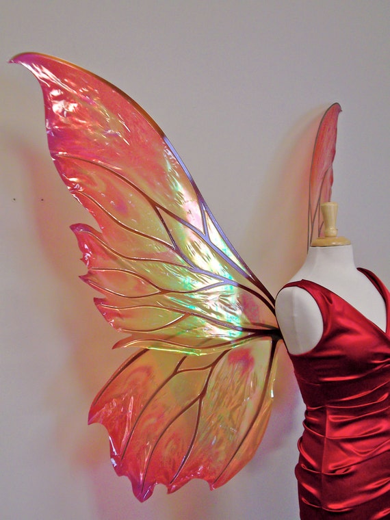 Giant Clarion Painted Fairy Wings in your choice of colors