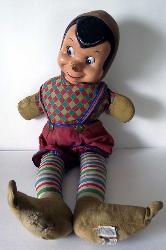 old stuffed doll