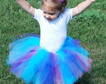 Abby Cadabby Tutu And Hair Puff Clip Set - Custom Fitted For Babies and Children