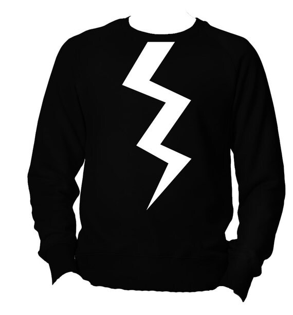 Items similar to Womens Lightning Bolt Sweater on Etsy