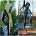 Hooded Scarf, Scoodie, Scarf Hood, Men and Women - Army Green