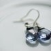 Blue earrings
