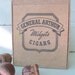 Vintage Cigar Box 1930's Midgets Tan Treasure Box from Tessiemay