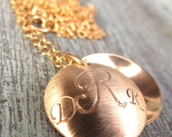 Personalized Gold Filled Mother's Necklace by designsbydawnrenee