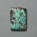 cabochon TURQUOISE rectangle 21X29mm designer cab