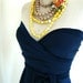 Plus Size Lifeguard Navy- Octopus Convertible Wrap Dress