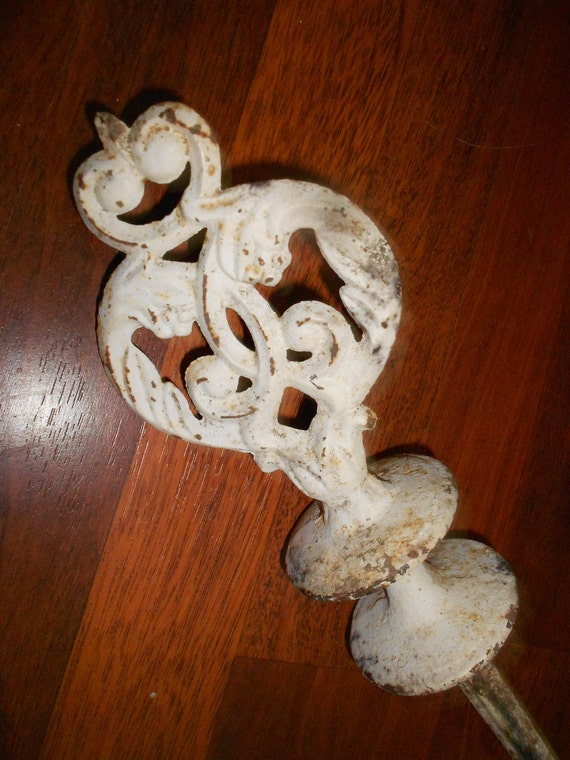 Victorian Garden Antique Cast Iron Hose Guide Stake Large