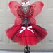 Little Ladybug Tutu/Hairbow Set- 0-3mo, 3-6mo, 6-12mo, 12-24mo