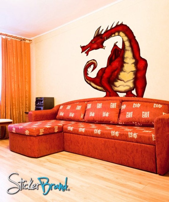 Wall Decal Vinyl Sticker Dragon JH106