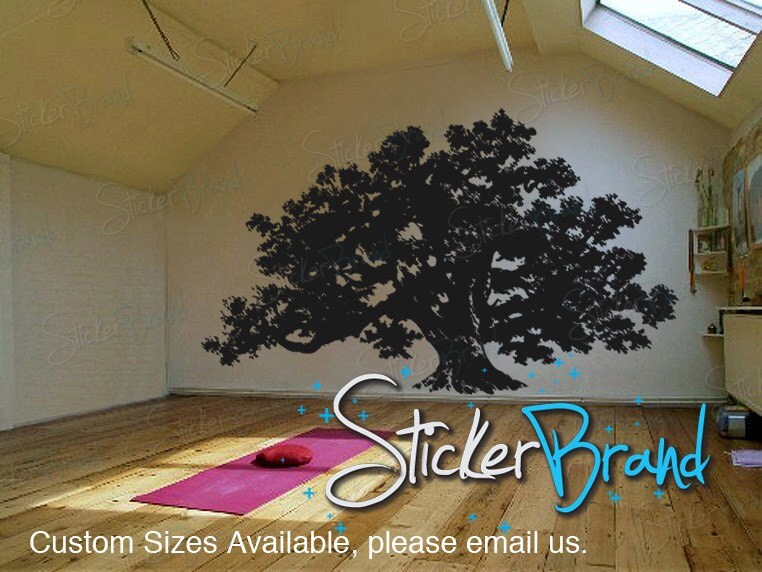 ... Vinyl Wall Decal Sticker Huge Oak Tree 410B. ðzoom