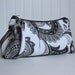 Pleated Wristlet Zipper Pouch- - Alameda Paisley
