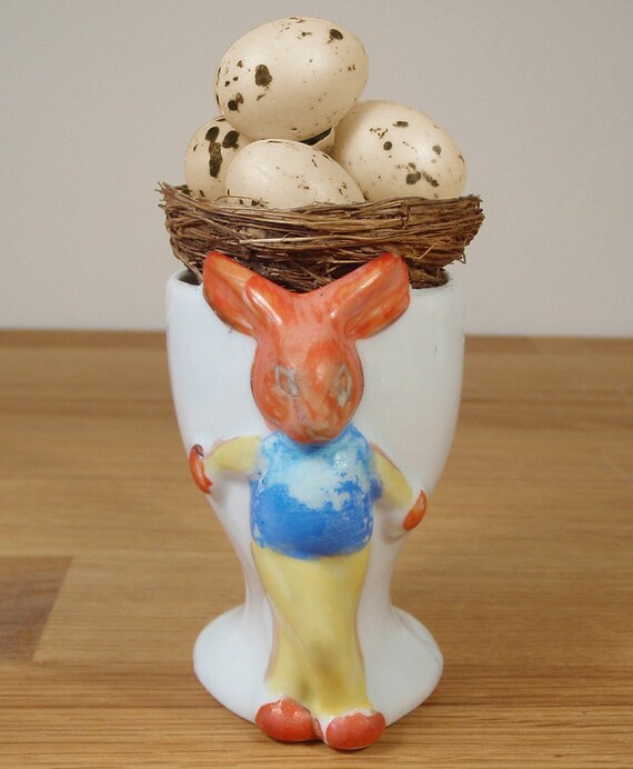 Items similar to Vintage Rabbit Egg Cup on Etsy