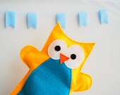 Felt Owl Hand Puppet for Small Hand, Eco-Friendly Gift for Small Children A352 Il_170x135