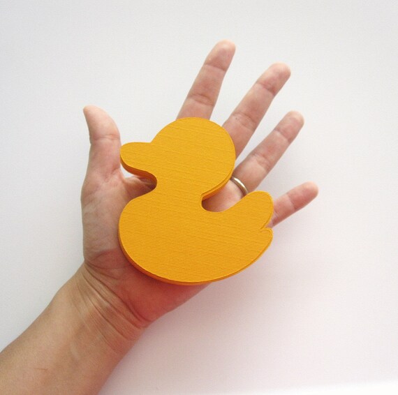 27 Duck die cut (3.5 inches) Textured Cardstock, Duck Baby Shower, A24 Il_570xn