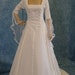 Reserved for Kym - medieval handfasting renaissance wedding fantasy dress custom made