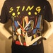 1983 Sting The Police Bring On The Night album tour unisex t-shirt - men's sz S/M