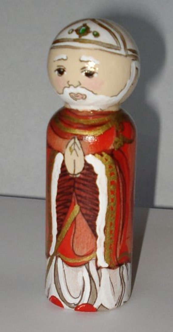 St Nicholas Peg Doll