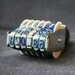 Secret code vintage numbering stamp.