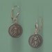Vintage US Marine Corps Button Earrings
