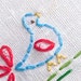 Scandinavian Birds I Hand Embroidery Patterns in PDF Format.