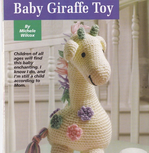 Baby Giraffe Crochet Pattern - Hooked on Crochet Magazine