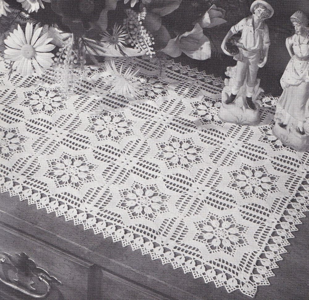 Runner Crochet Pattern Doily Crochet Patterns by PaperButtercup